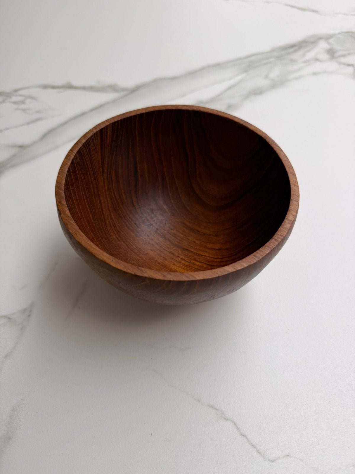VINTAGE Teak kom, Ophalen of Verzenden, Zo goed als nieuw, Rechthoekig, Hout