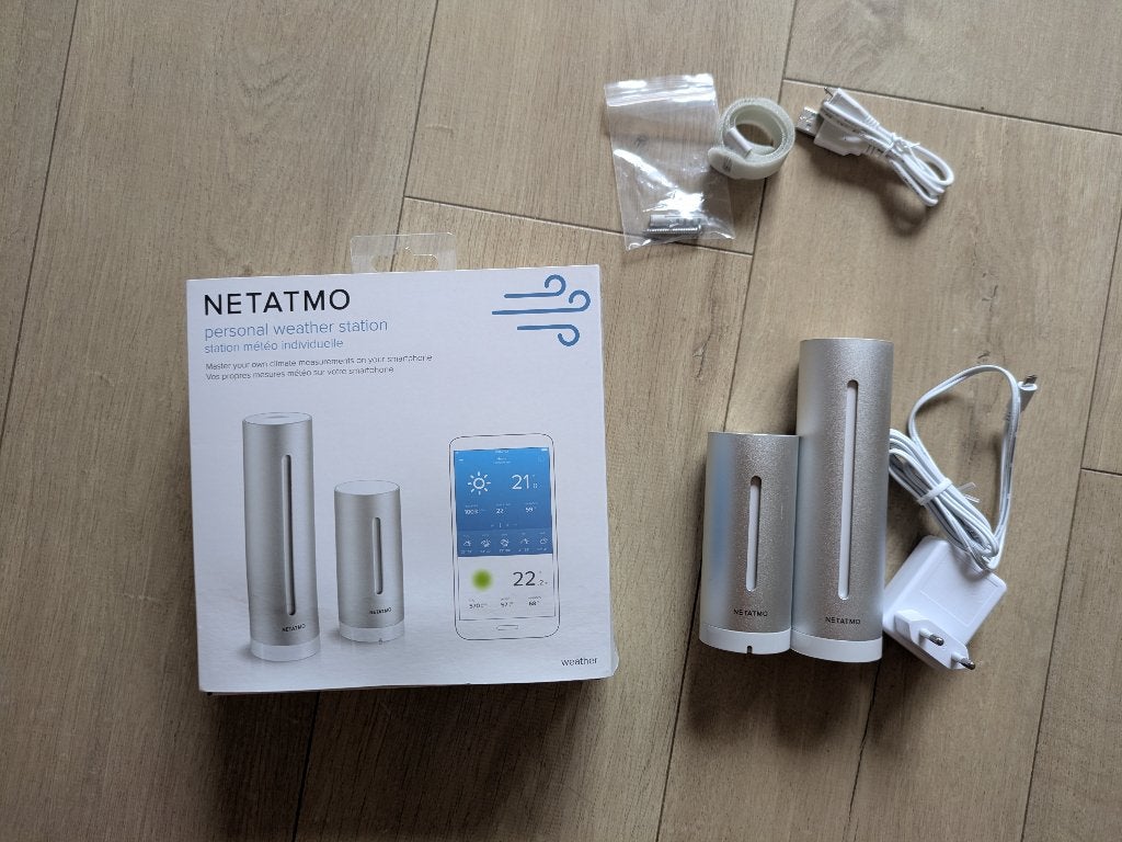Netatmo personal weather station, Ophalen of Verzenden, Zo goed als nieuw, Weerstation