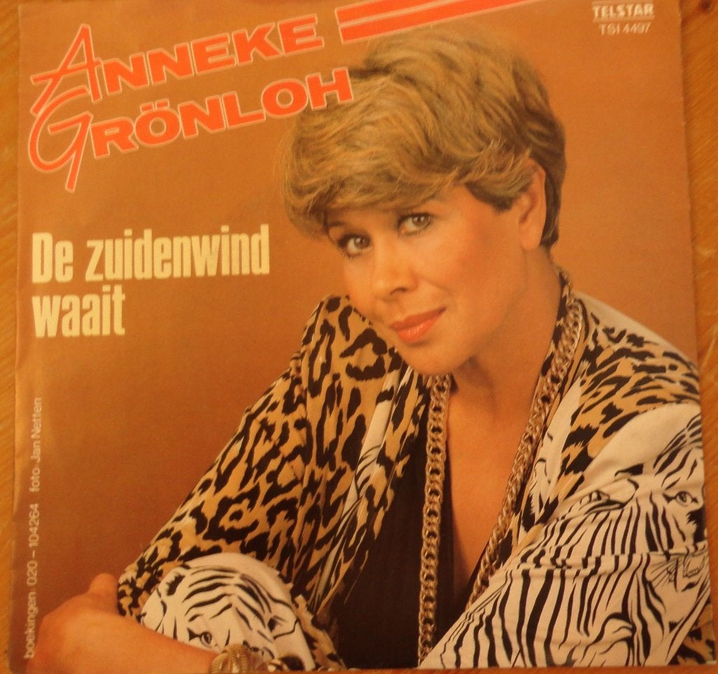 Anneke Gronloh > De zuidenwind waait, Ophalen of Verzenden, Gebruikt, 7 inch, Nederlandstalig