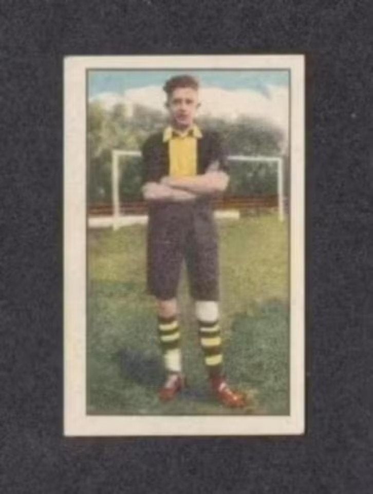 Voetbalplaatje Van Dolder 't Gooi Hilversum (38)., Ophalen of Verzenden, Zo goed als nieuw