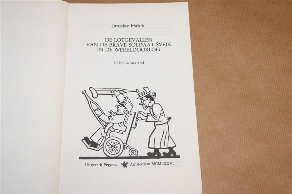 De Brave Soldaat Svejk 1 — Hasek, Pegasus 1974, Ophalen of Verzenden, Gelezen
