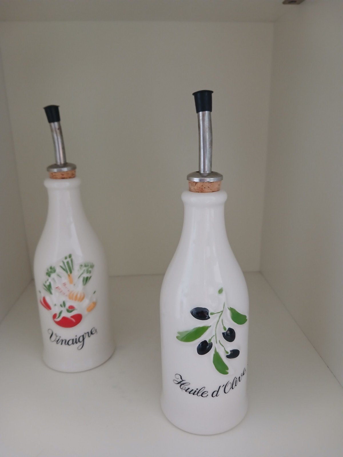 Vintage Revol Olie- En Azijnstel, Verzamelen, Ophalen of Verzenden, Huis en Inrichting