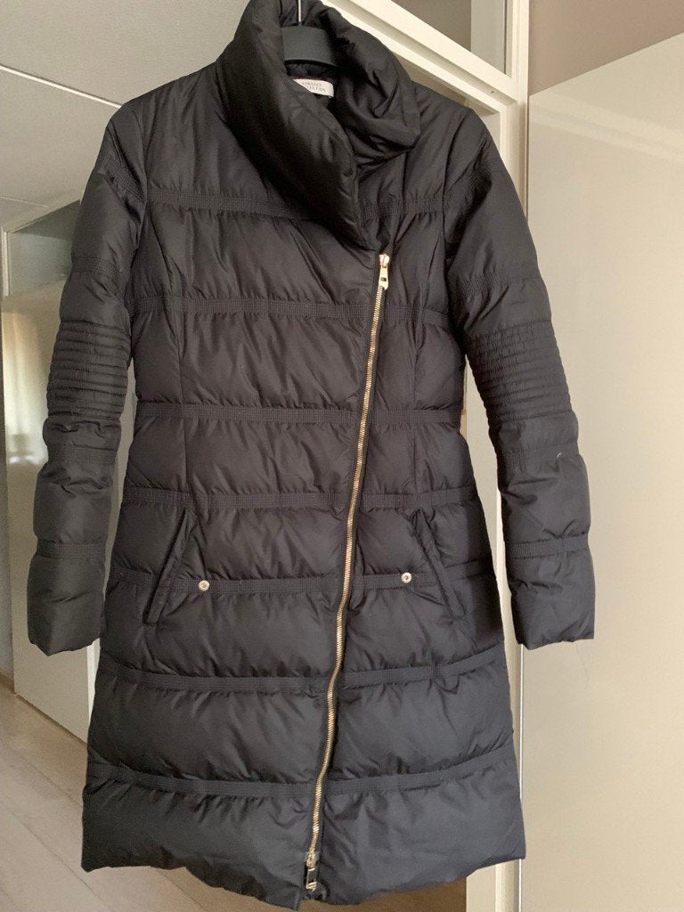versace collection winter jas maat 38(it44), Maat 38/40 (M), Zwart, Ophalen of Verzenden, Zo goed als nieuw