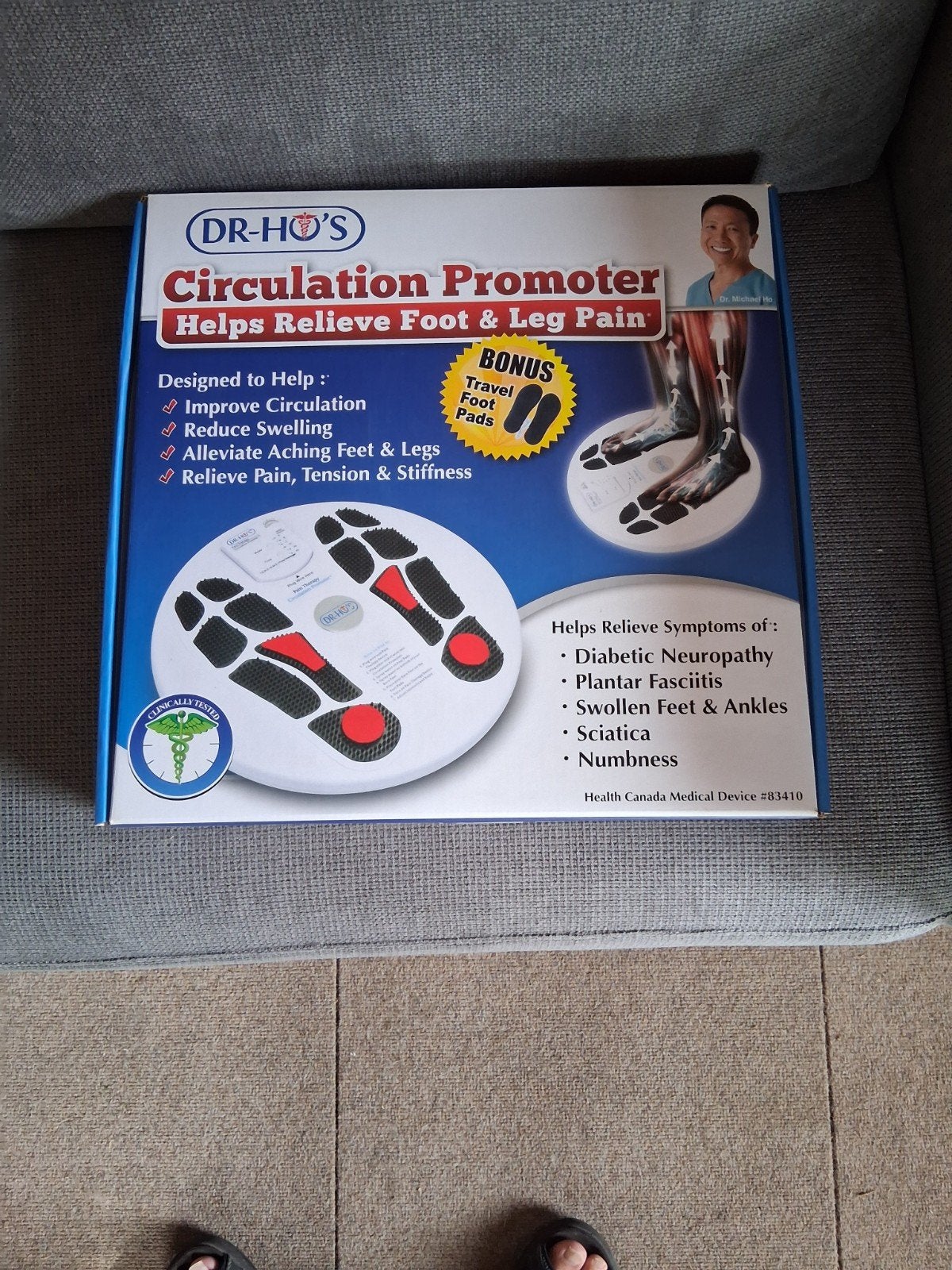 DR-HO'S Circulation Promoter - Voet- en Beenpijn Verlichting, Ophalen of Verzenden, Zo goed als nieuw, Overige typen