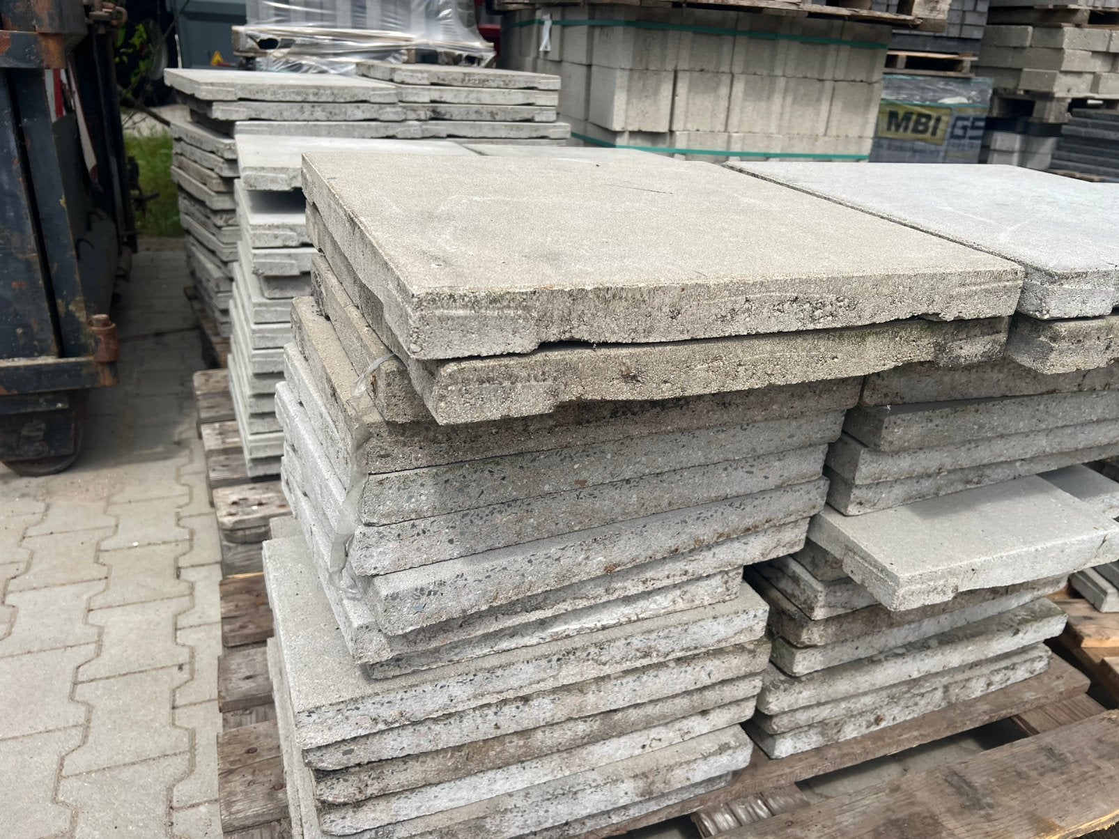 Dakterras tegels 60x60cm grijs (gratis), Ophalen, Zo goed als nieuw, Minder dan 180 cm, Palen