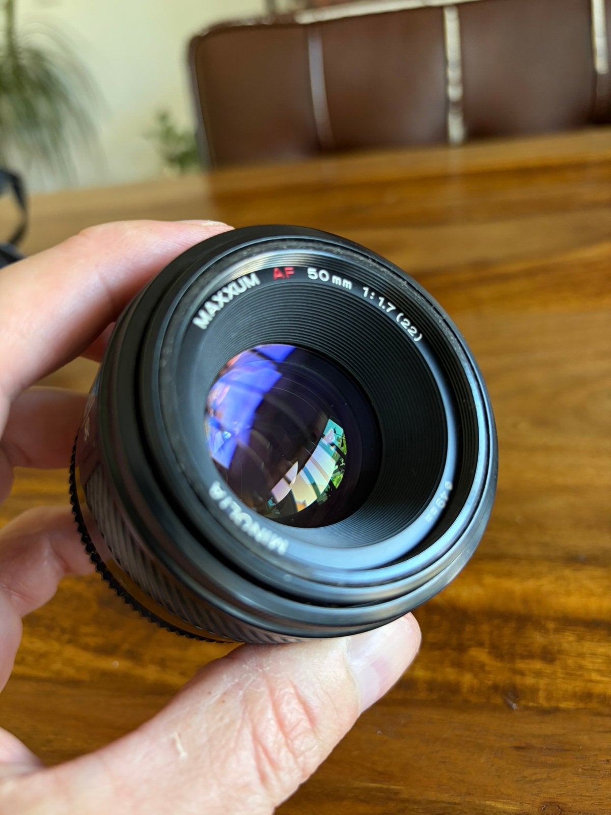 Minolta AF 50mm f/1.7 Prime Lens – Scherp & Lichtsterk, Autofocus, Gebruikt, Ophalen of Verzenden, Standaardlens