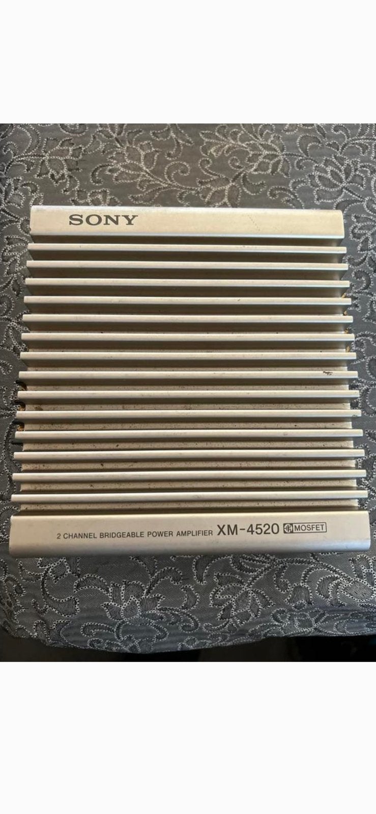 Sony autoversterker XM-4520, Ophalen, Zo goed als nieuw