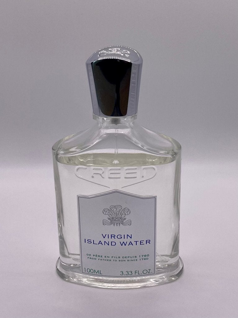 Creed Virgin Island Water sample tester decant, Sieraden, Tassen en Uiterlijk, Uiterlijk | Parfum, Verzenden, Zo goed als nieuw