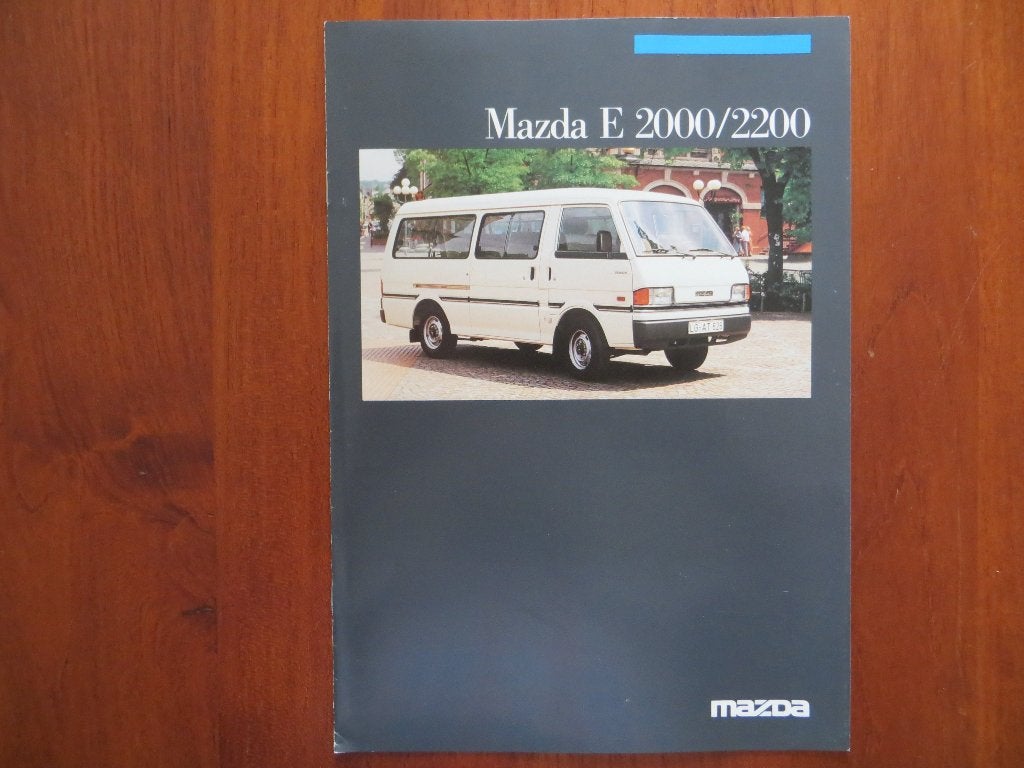 Mazda E 2000/2200 (jan. 1986), Ophalen of Verzenden, Nieuw, Mazda