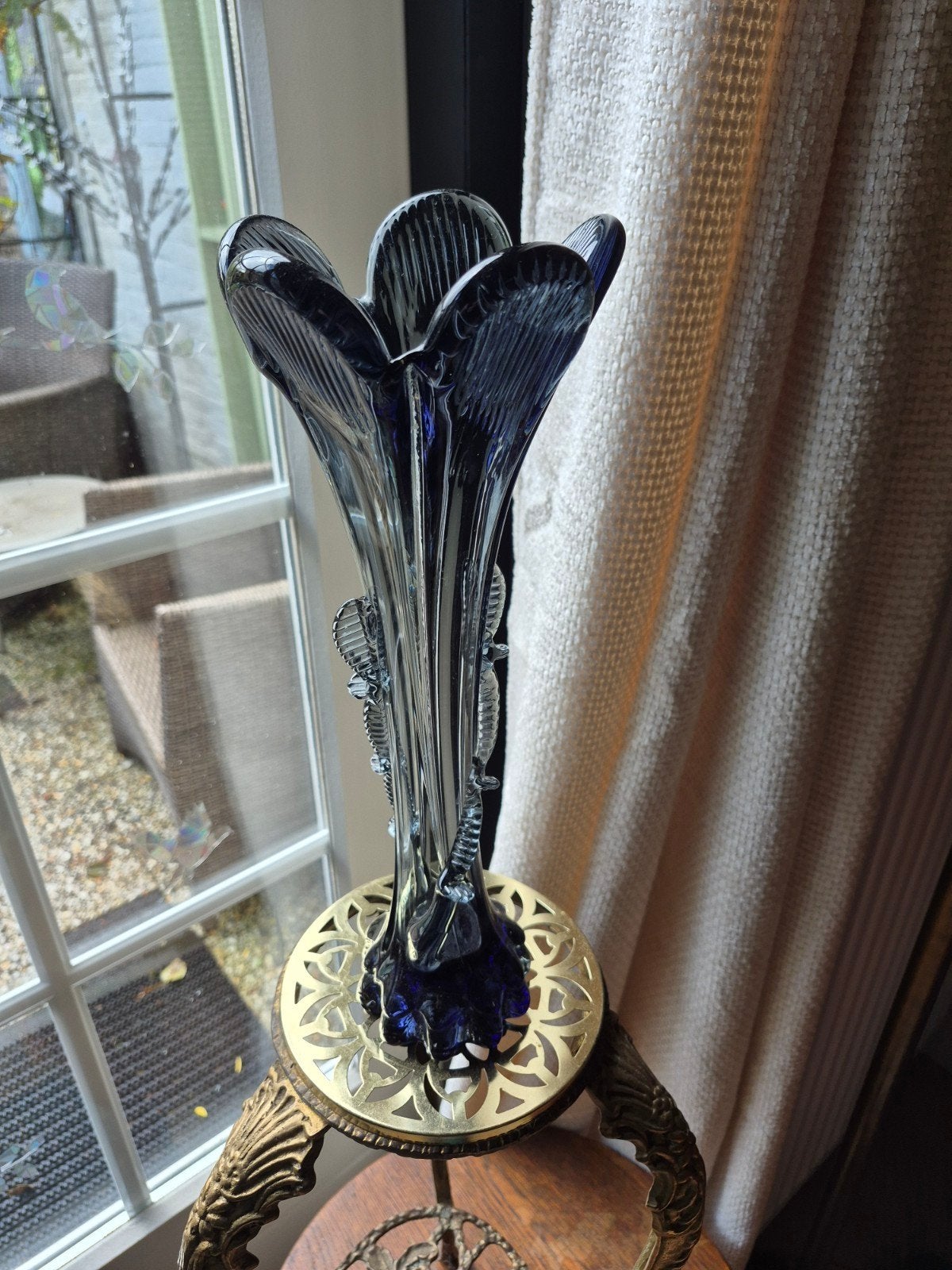 Antieke Jugendstil Art Nouveau vaas Franz Welz voor Loetz, Ophalen of Verzenden