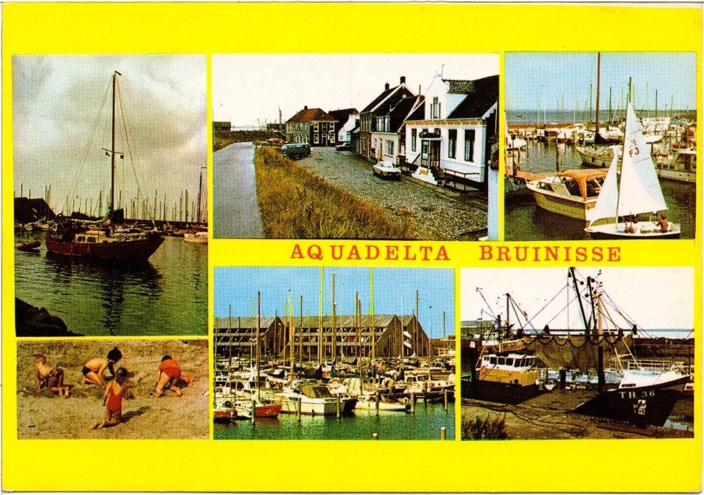 Bruinisse  Aquadelta, Verzamelen, Ophalen of Verzenden, Ongelopen, Zeeland
