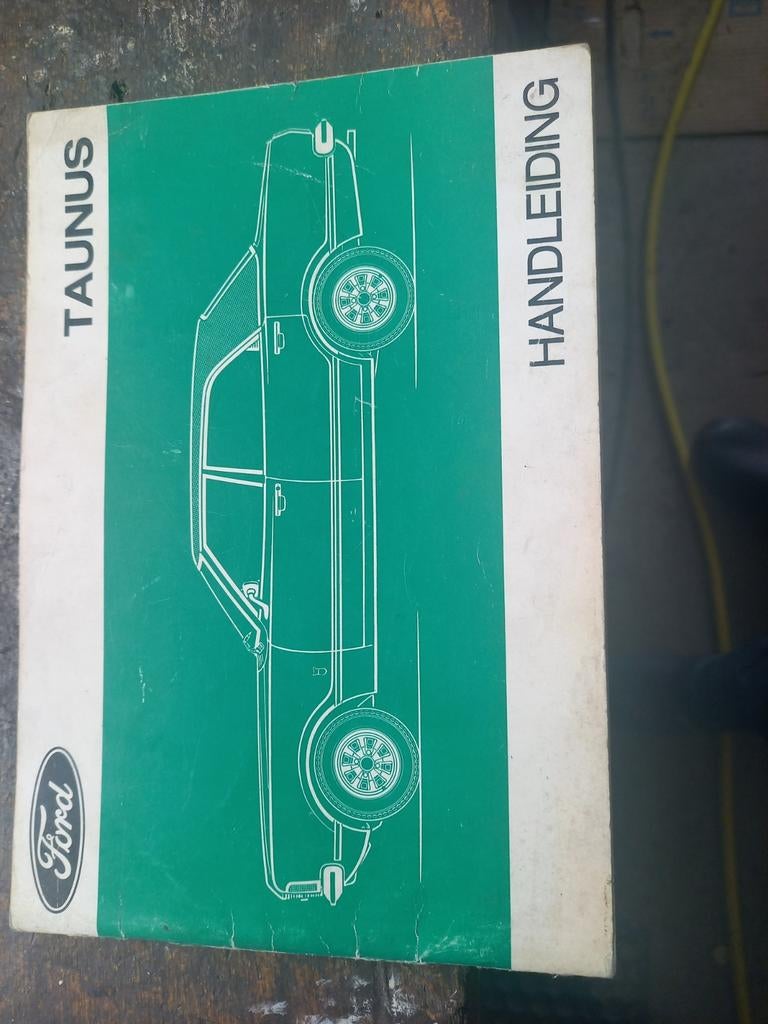 Fraaie Handleiding FORD TAUNUS TC 1 1975 NL, Ophalen of Verzenden