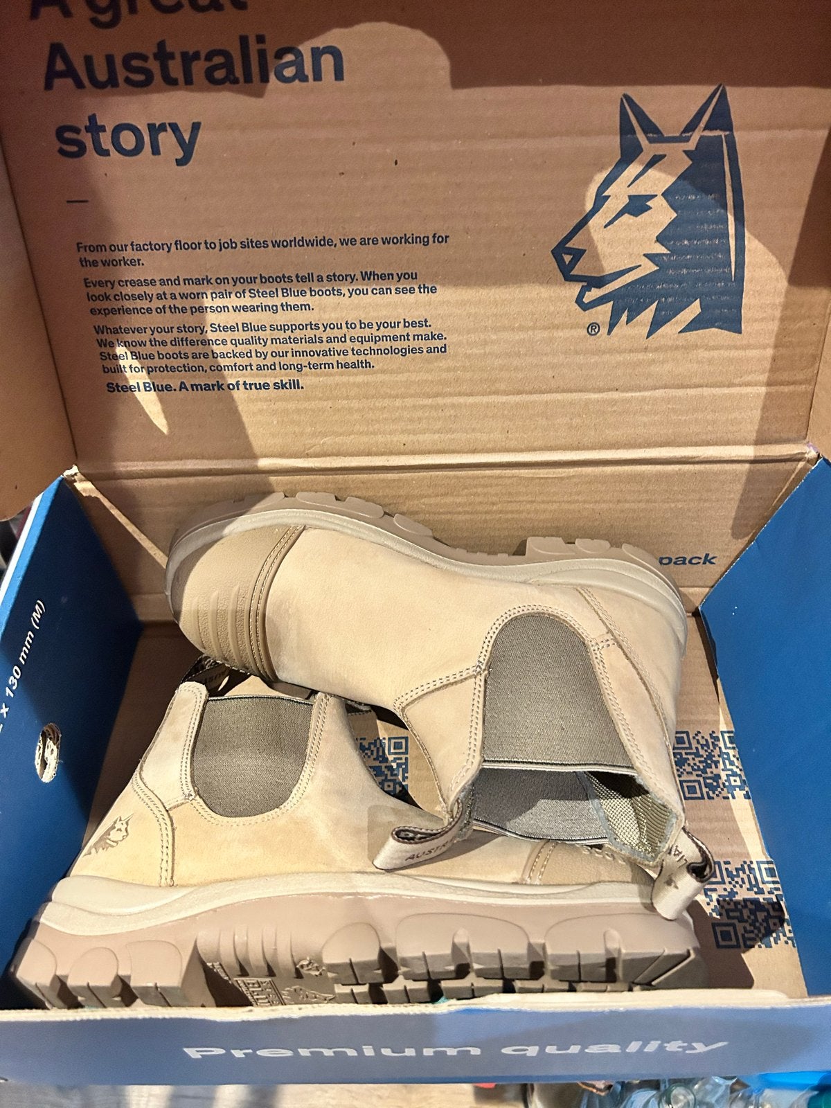 Blue steel S3 392601 Veiligheidslaarzen maat 40, Overige kleuren, Ophalen of Verzenden, Zo goed als nieuw, Werkschoenen