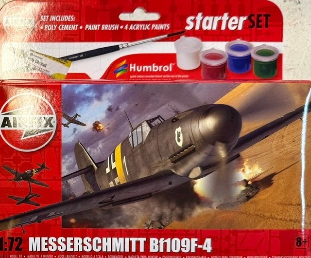 Coelianmodels, Airfix, 55014, Bf 109F-4, 1/72, € 14,99, Overige merken, 1:72 tot 1:144, Nieuw, Ophalen of Verzenden