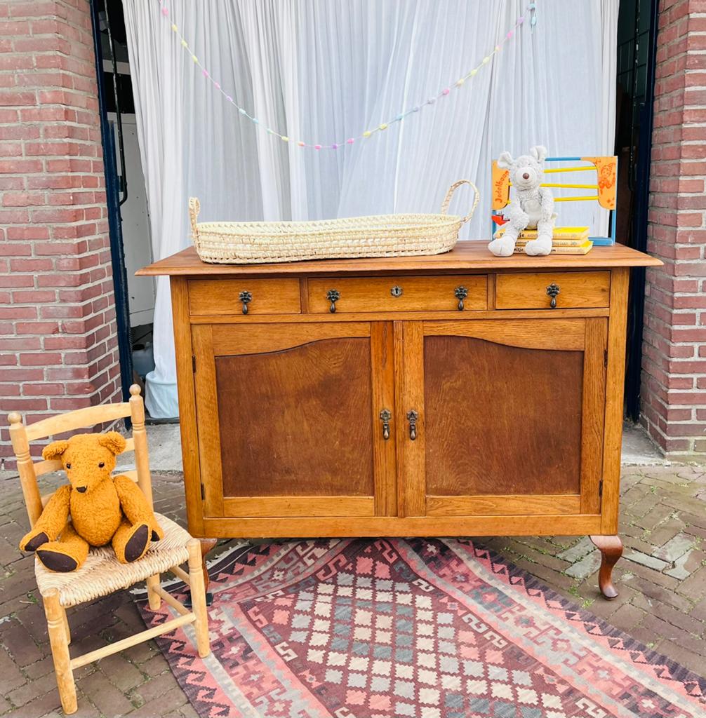 Leuke vintage commode, Kinderen en Baby's, Kinderkamer | Commodes en Kasten, 50 tot 70 cm, Ophalen of Verzenden, 90 tot 105 cm