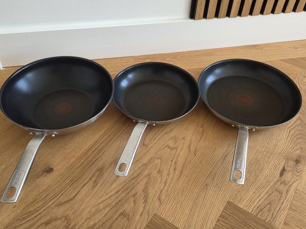 Tefal pannen set, Ophalen, Gebruikt, Overige materialen, Pannenset