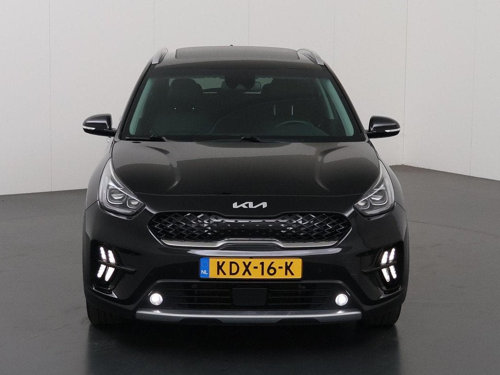 Kia Niro 1.6 GDi PHEV ExecutiveLine | Panoramadak | Lederen, Auto's, Kia, Gebruikt, Zwart, SUV of Terreinwagen, Geïmporteerd