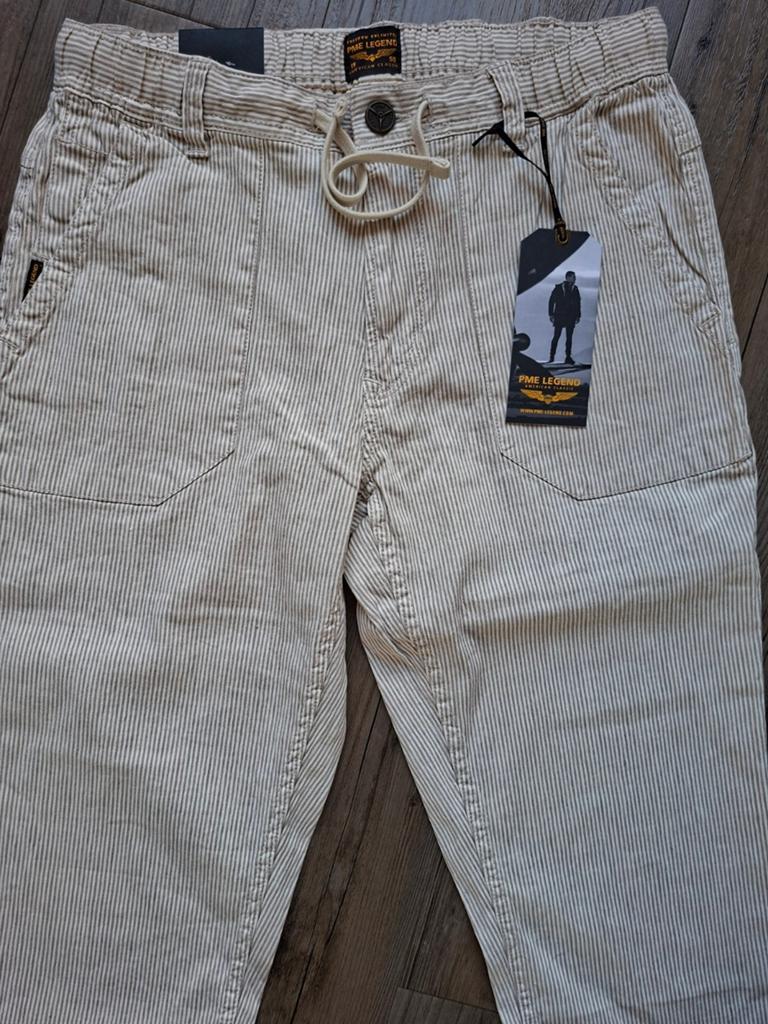 PME LEGEND Liftmaster linnen broek W32 L34, Overige kleuren, Nieuw, W32 (confectie 46) of kleiner, Ophalen of Verzenden