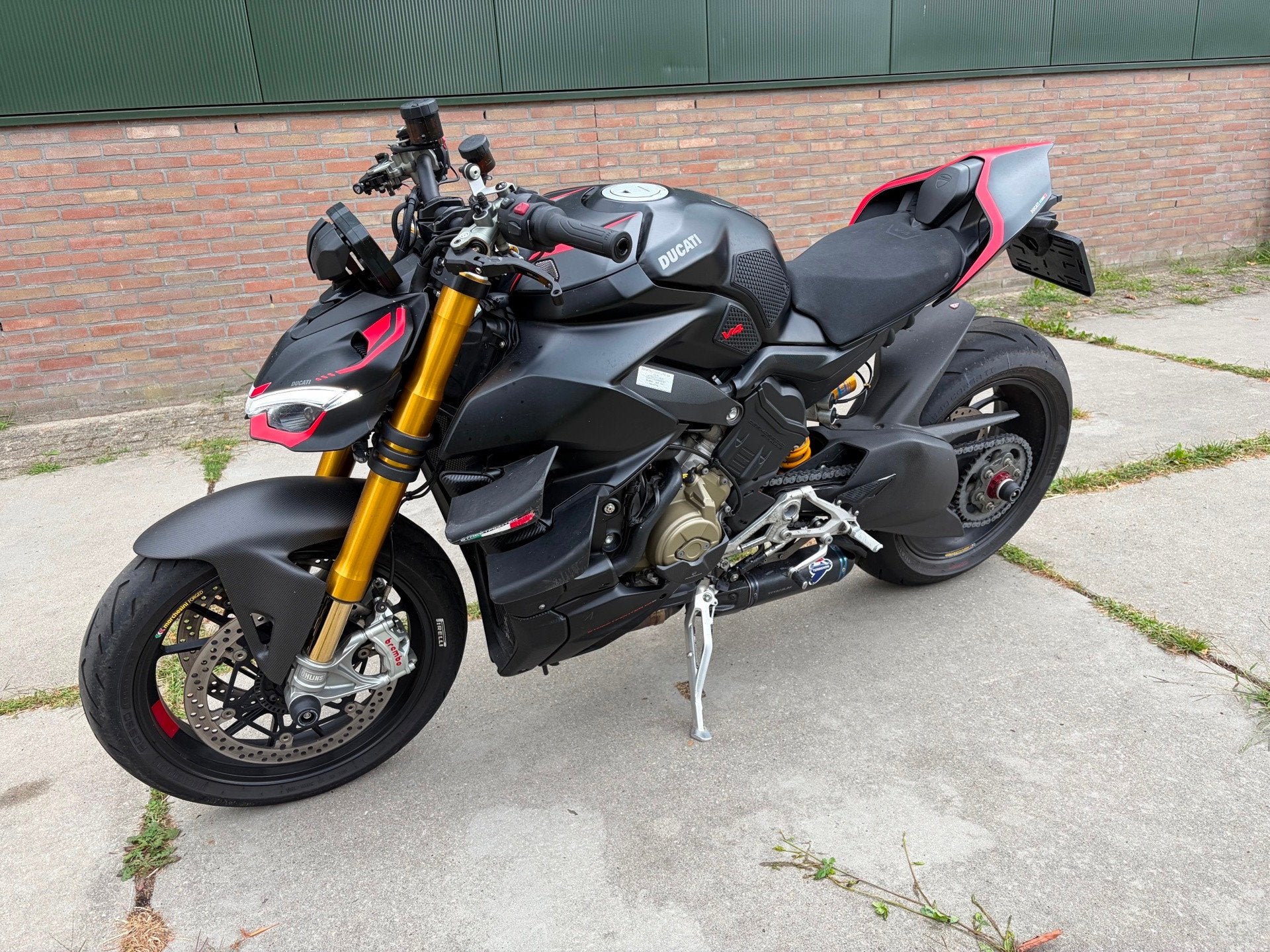 Ducati Tour Streetfighter V4S BLACK ! Termignoni uitlaat v4, Particulier, ABS, Meer dan 35 kW, Toermotor
