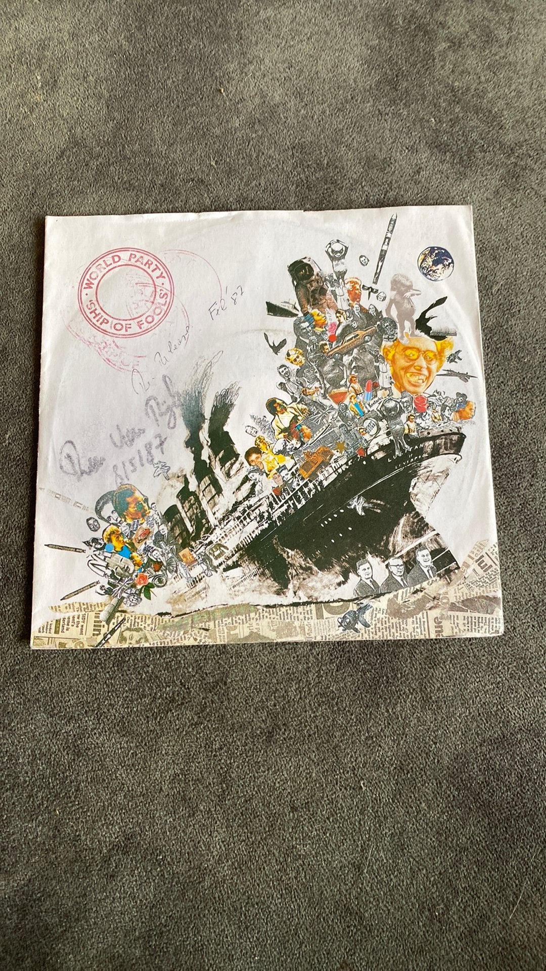 Vinyl single World Party - Ship of fools, Ophalen of Verzenden, Zo goed als nieuw, Pop