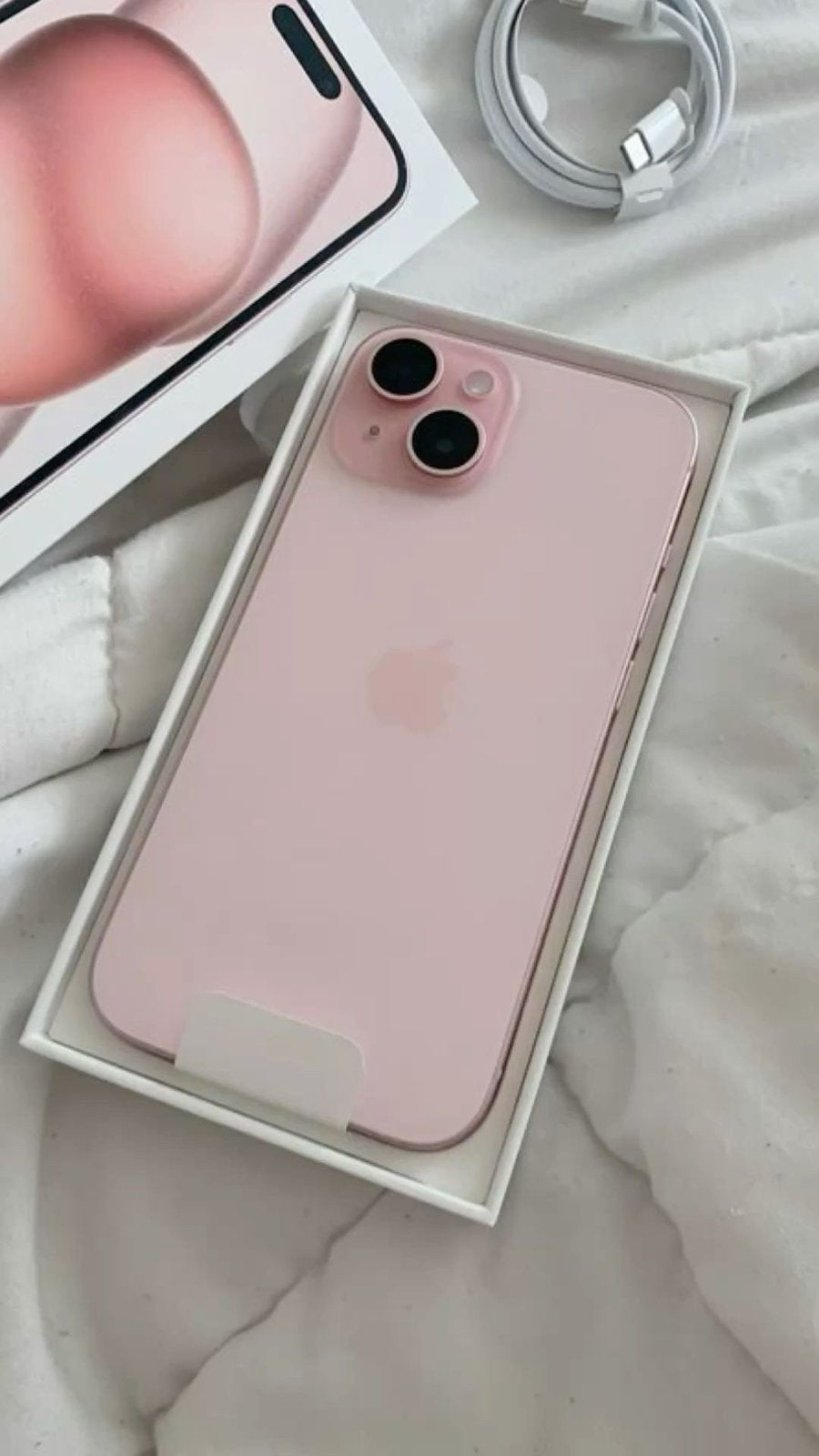 Roze iPhone 15 - Zo goed als nieuw, 128 GB, IPhone 15, Ophalen of Verzenden, Zo goed als nieuw
