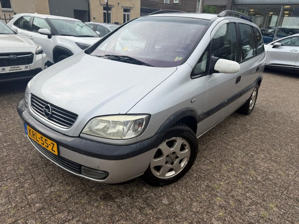 Opel Zafira 1.8-16V Comfort Nav. (bj 2002), Auto's, Voorwielaandrijving, 125 pk, Gebruikt, 4 cilinders