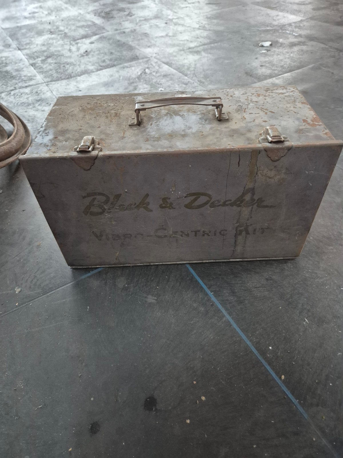 Vintage Black & Decker Vibro-Centric Kit, Ophalen