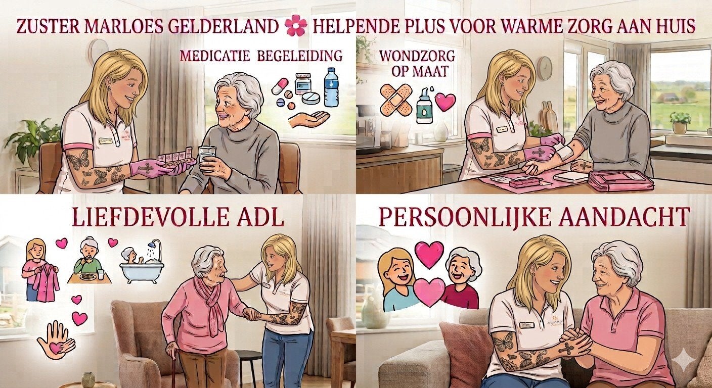 Zuster Marloes Gelderland 🌸 Helpende Plus voor warme zorg a, Komt aan huis, Gehandicaptenzorg