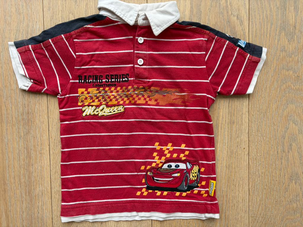Disney Cars polo mt 104, Kinderen en Baby's, Kinderkleding | Maat 104, Ophalen of Verzenden, Gebruikt, Jongen, Shirt of Longsleeve