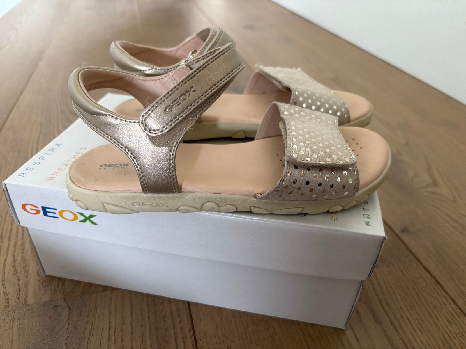 Geox Meisjes Sandalen Maat 35 - Zo goed als nieuw, Meisje, Schoenen, Ophalen of Verzenden, Zo goed als nieuw