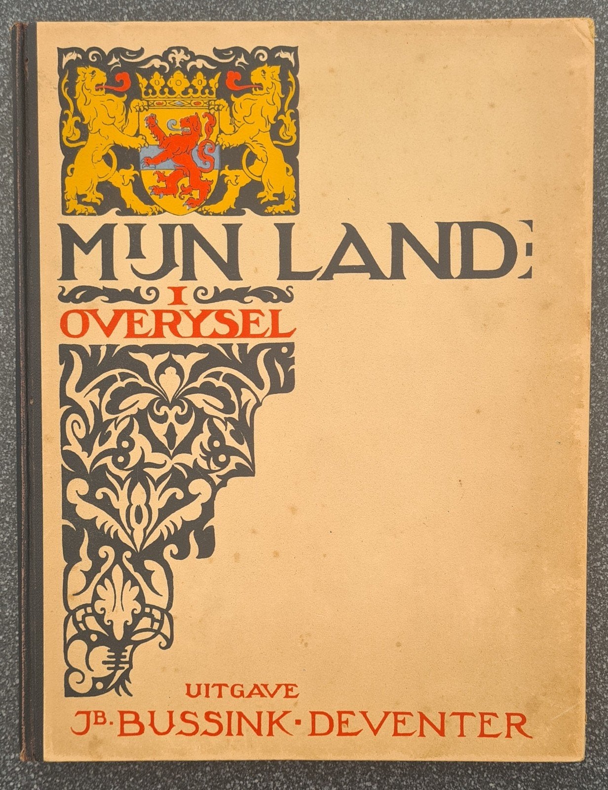 Mijn Land 1: Overysel - G.J. Nijland - Bussink (Oud Boek), Antiek en Kunst, Antiek | Boeken en Bijbels, Verzenden, G. J. Nijland
