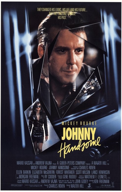 Johnny Handsome (1989) DVD Mickey Rourke, Gebruikt, Alle leeftijden, Ophalen of Verzenden, 1980 tot 2000