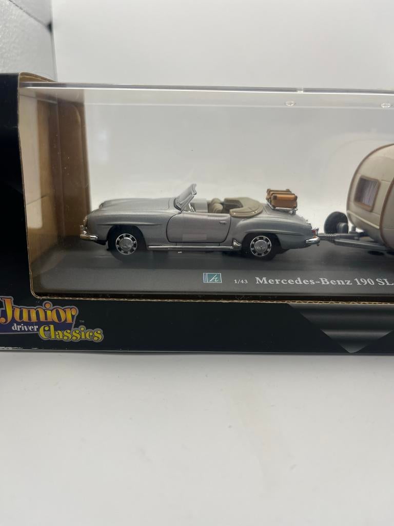 Mercedes-Benz 190 SL Roadster 1/43 junior driver classies, Hobby en Vrije tijd, Modelauto's | 1:43, Verzenden, Zo goed als nieuw