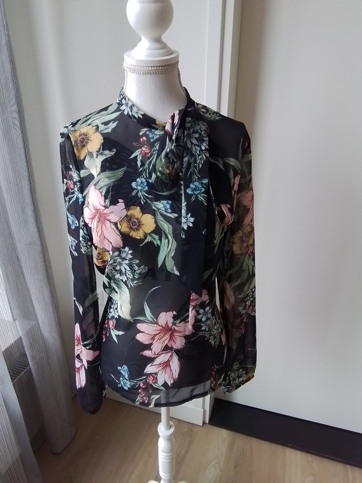 mooie bloes Eksept mt S, Kleding | Dames, Meerkleurig, Ophalen of Verzenden, Zo goed als nieuw, Eksept