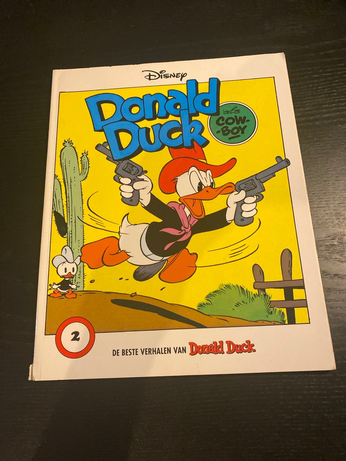 Donald Duck als Cowboy - De Beste Verhalen van Donald Duck 2, Boeken, Eén stripboek, Ophalen of Verzenden, Gelezen