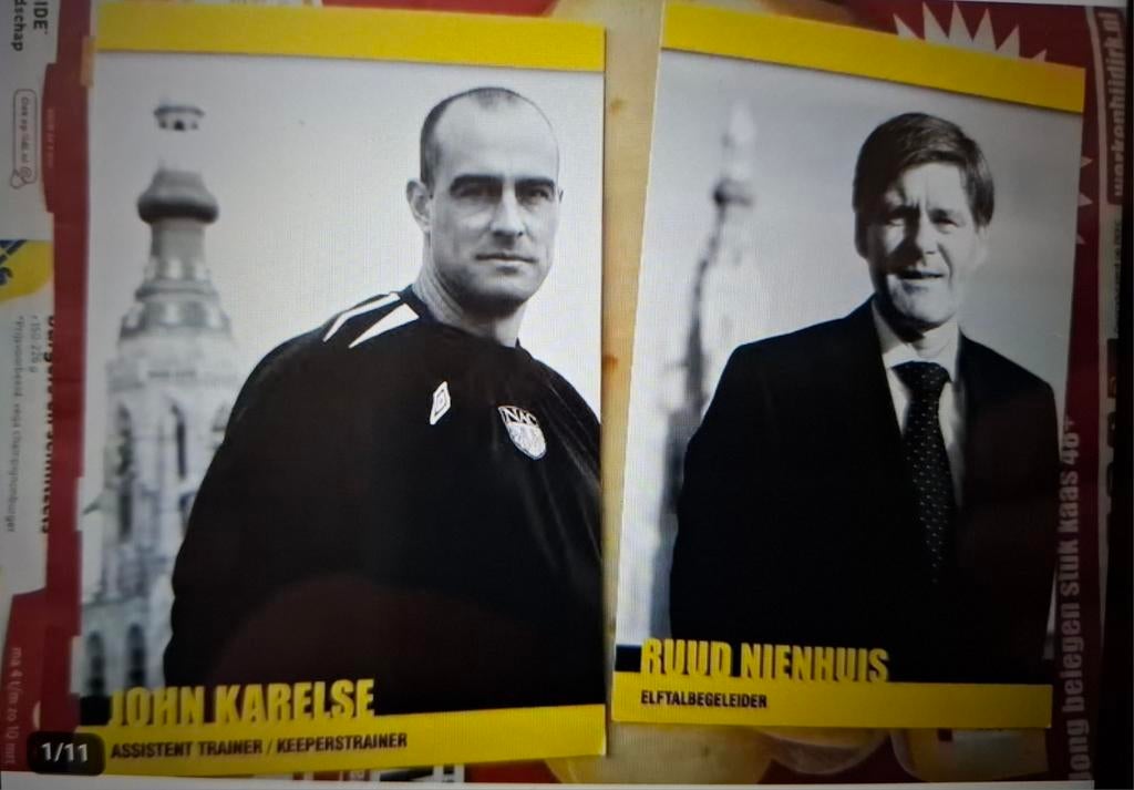 22 Spelerskaarten NAC Breda, Ophalen of Verzenden, Nieuw, NAC Breda, Spelerskaart