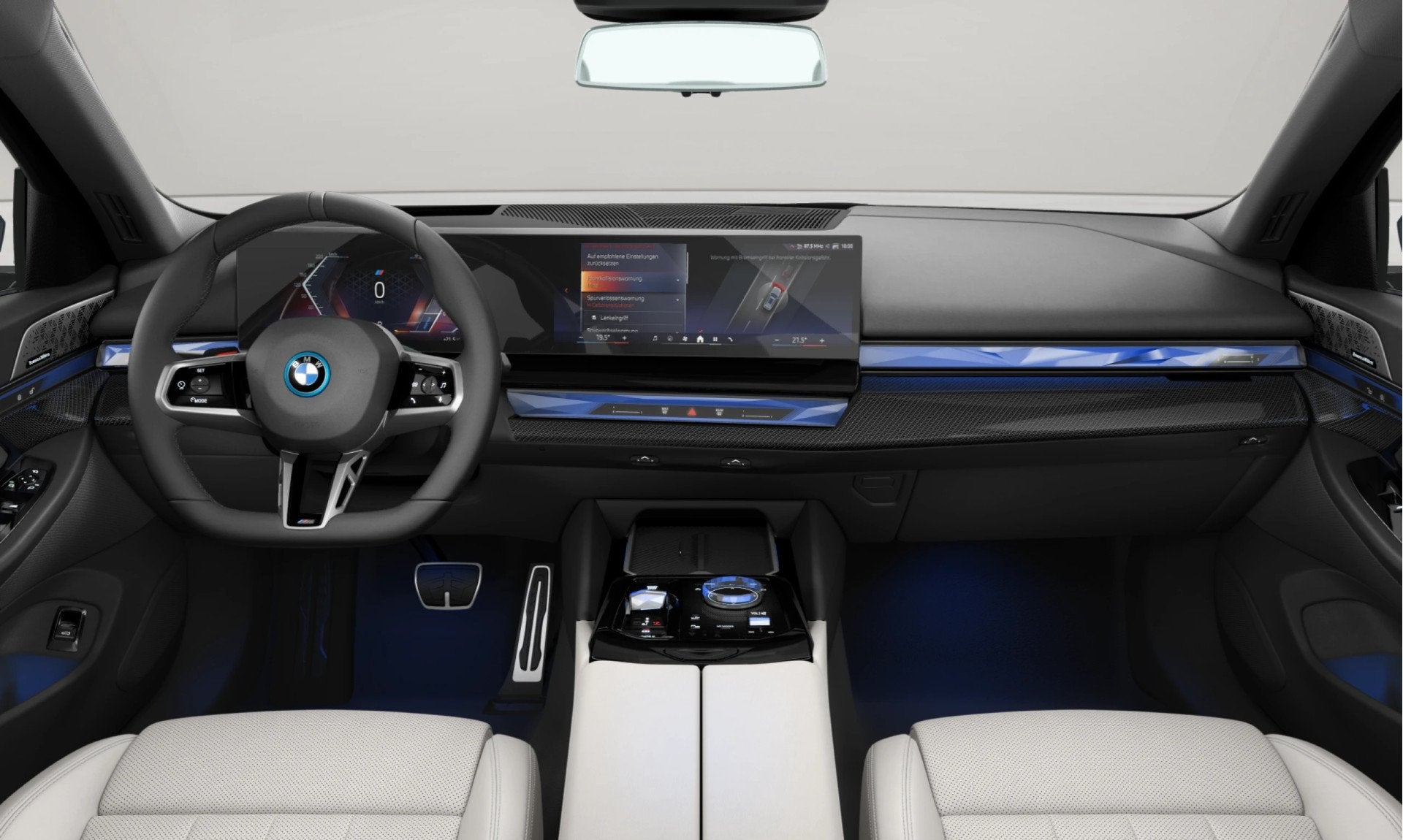 BMW i5 Touring xDrive40 M-Sport Pro - Full-Option - Adaptief, Gebruikt, 394 pk, Zwart, Geïmporteerd
