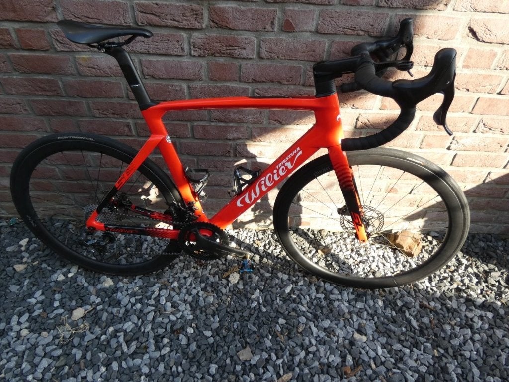 wilier cento 10sl areo maat L campagnolo chorus 12 speed, Fietsen en Brommers, Overige merken, 28 inch, Carbon, Heren