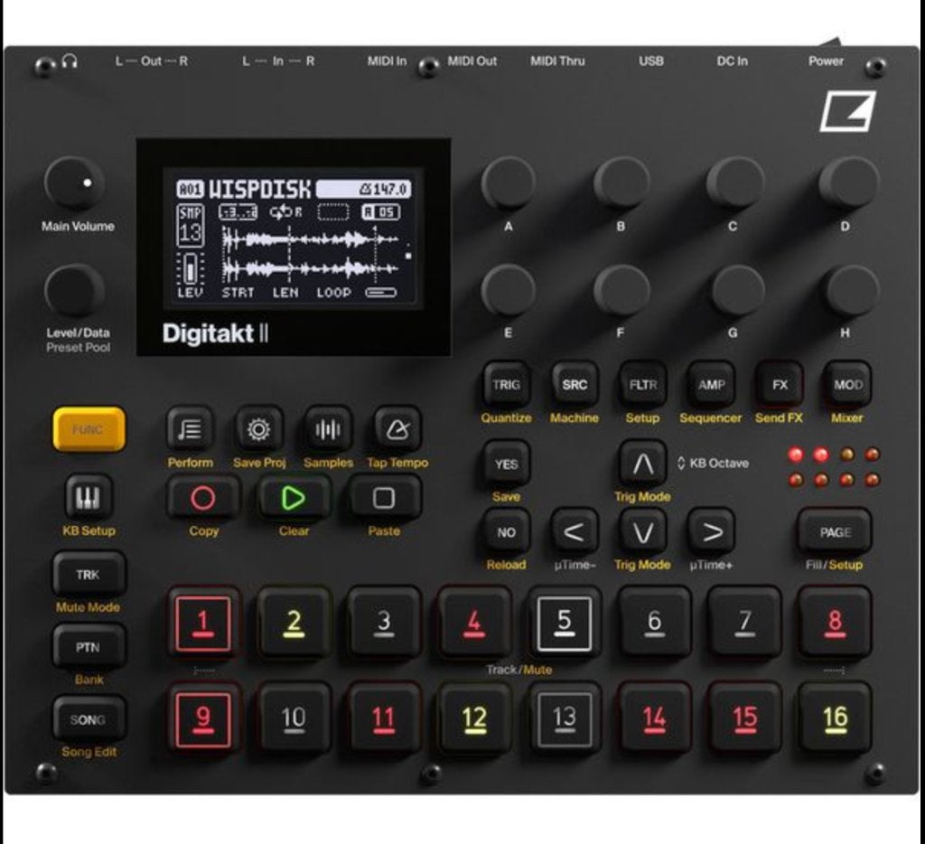 Elektron Digitakt II, Muziek en Instrumenten, Ophalen of Verzenden, Zo goed als nieuw, Overige merken