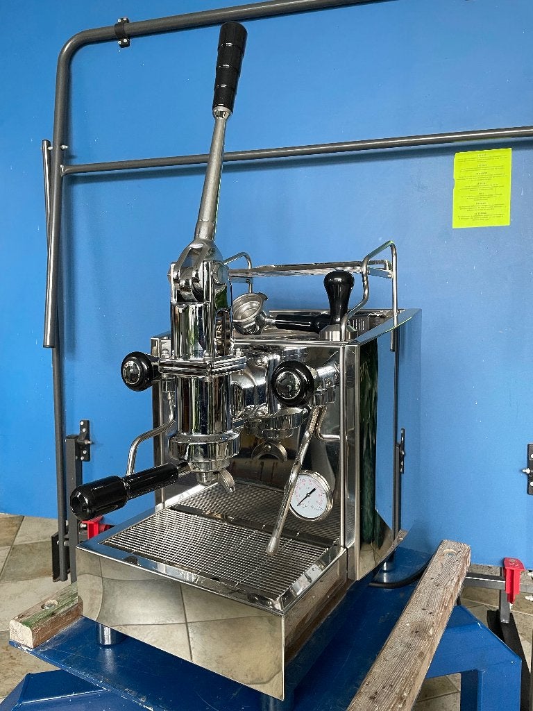 Izzo Alex Leva  espressomachine, Ophalen, Espresso apparaat, 10 kopjes of meer, Zo goed als nieuw