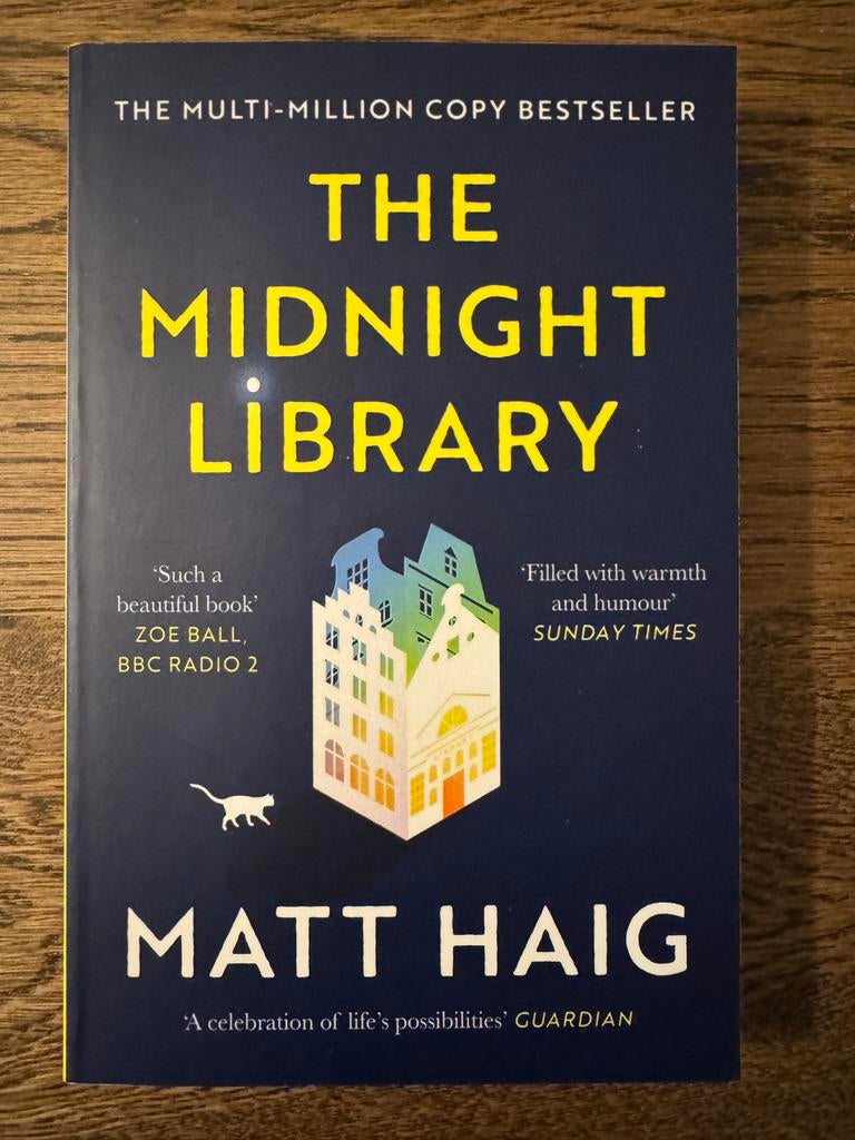 The Midnight Library - Matt Haig, Ophalen of Verzenden, Zo goed als nieuw, Nederland