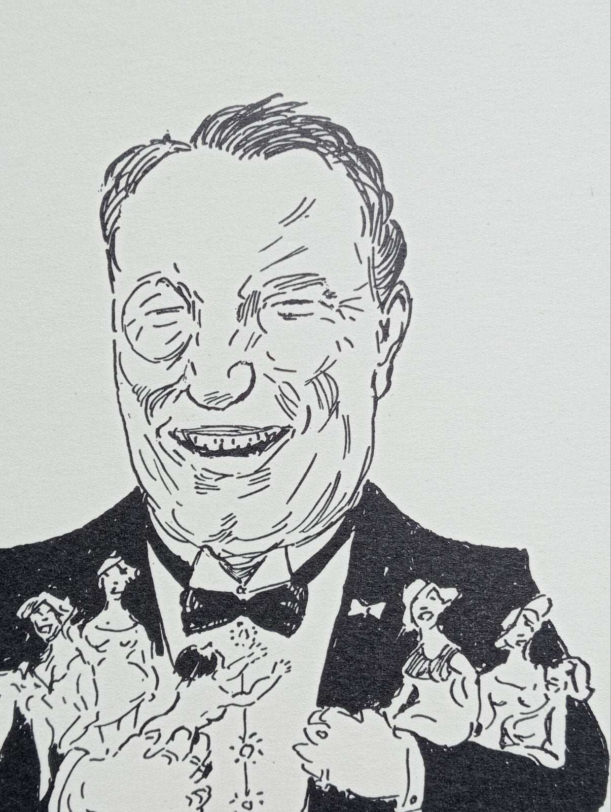 Richard Tauber litho 1937, Ophalen of Verzenden