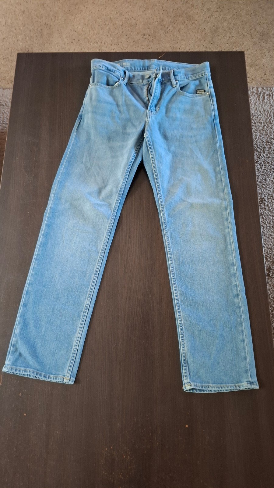 G-Star Mosa Straight Jeans - Maat 14, Kleding | Dames, Blauw, Overige jeansmaten, Ophalen of Verzenden, G-Star