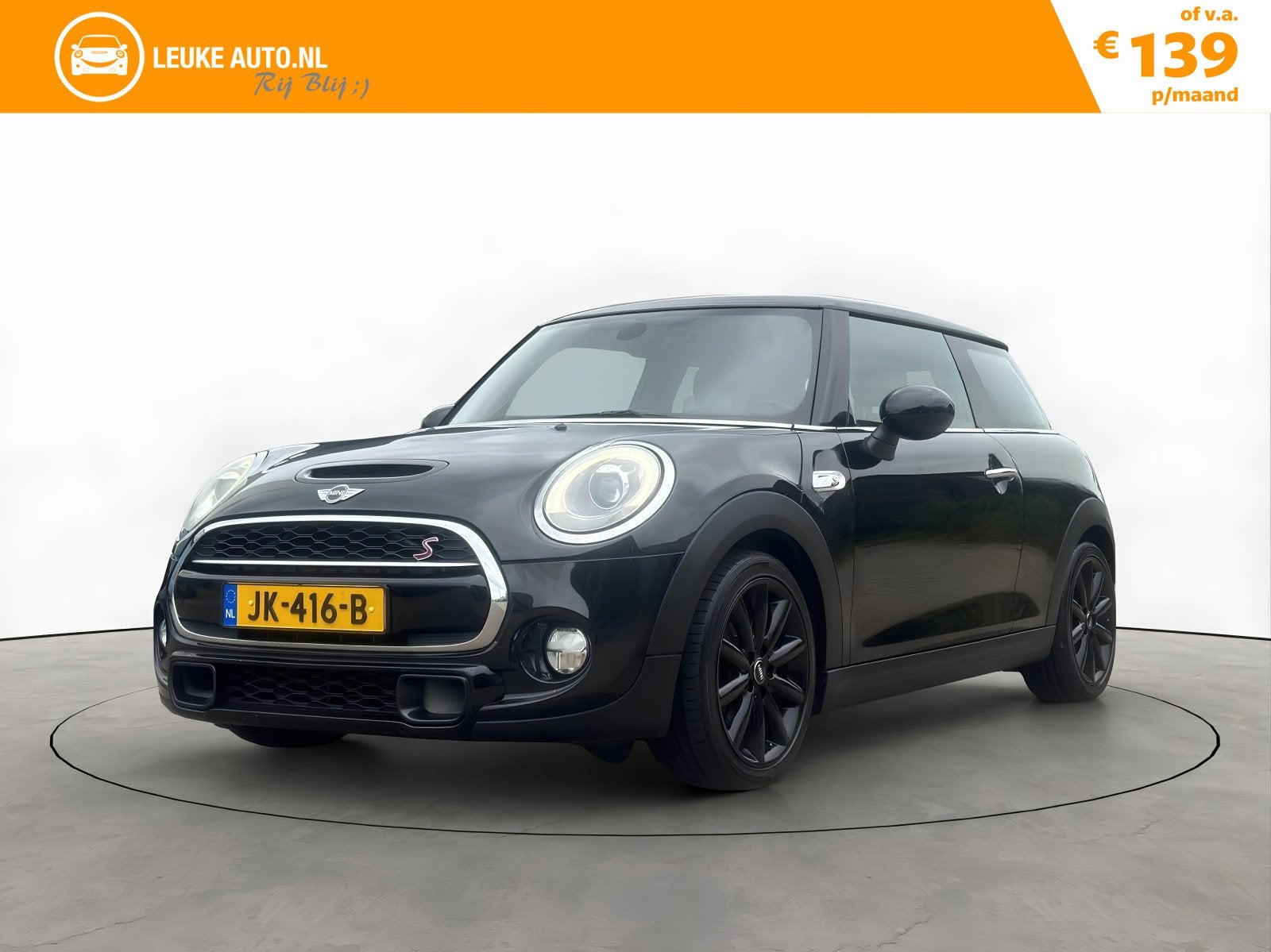 MINI Cooper S 2.0 192PK Chili Serious Business Head-UP Leer, Auto's, Voorwielaandrijving, 1998 cc, Gebruikt, 4 stoelen
