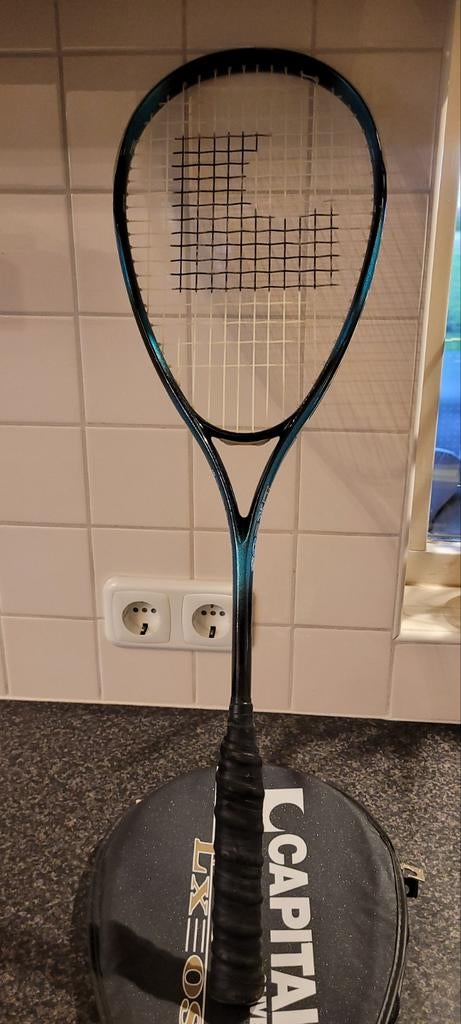 Squash paddel racket, Ophalen of Verzenden, Zo goed als nieuw, Met hoes