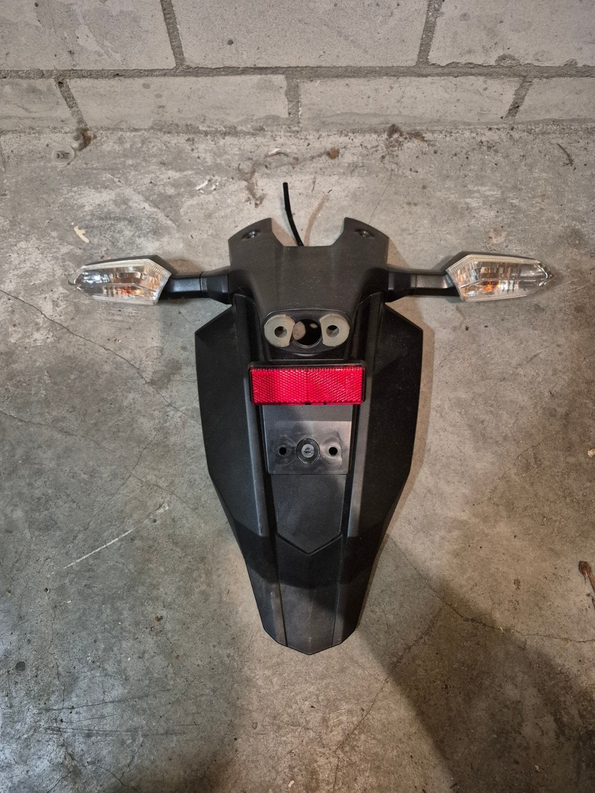 Kawasaki Z800 kentekenhouder, Ophalen