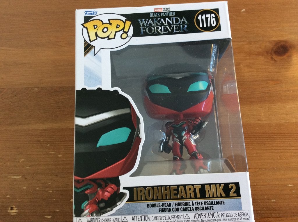 Marvel Funko Pop Black Panther. Ironheart MK 2. 1176. nieuw, Ophalen of Verzenden, Nieuw