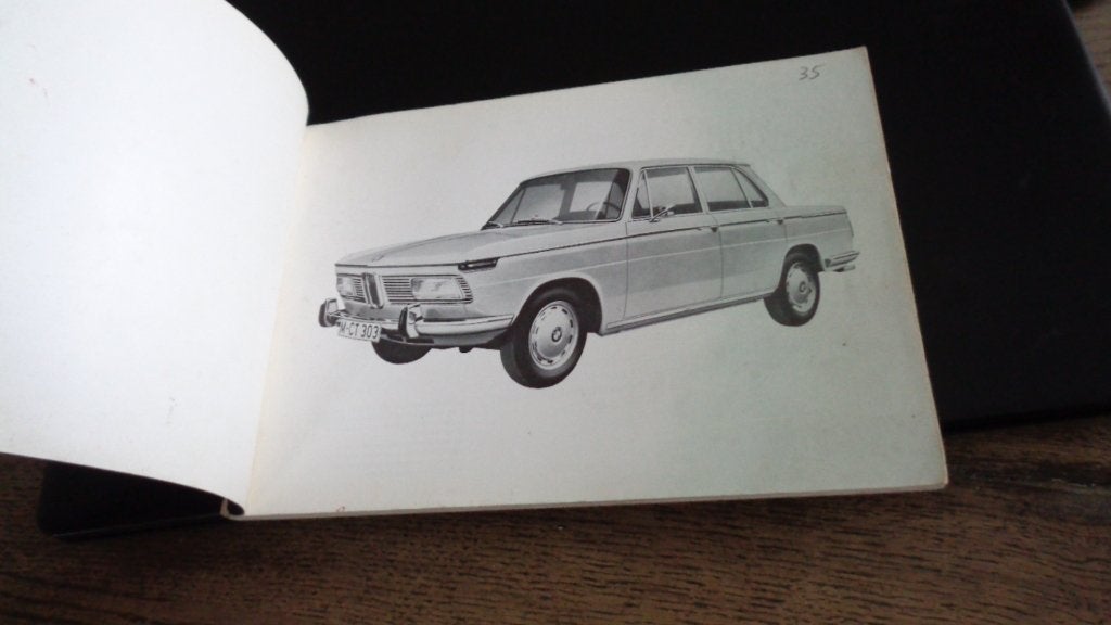 Instructieboekje BMW 2000 - 2000 AUTOMATIC  ,  4-1969, Ophalen of Verzenden, Gelezen, BMW