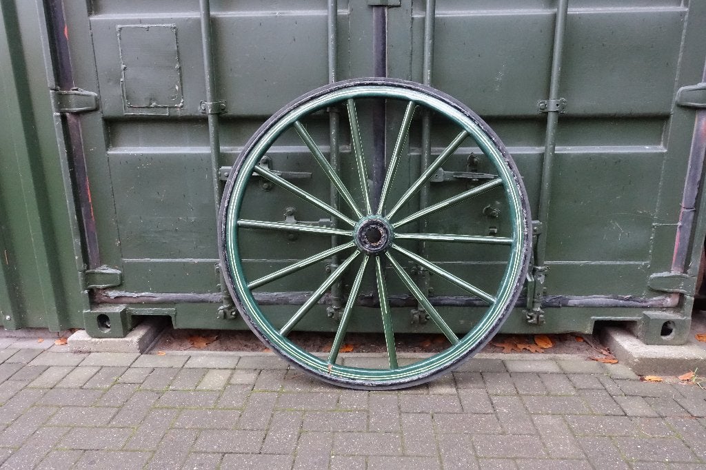 Wagenwiel, houten wagenwielen, set van 2, ø110 cm. KIJK NU!, Ophalen