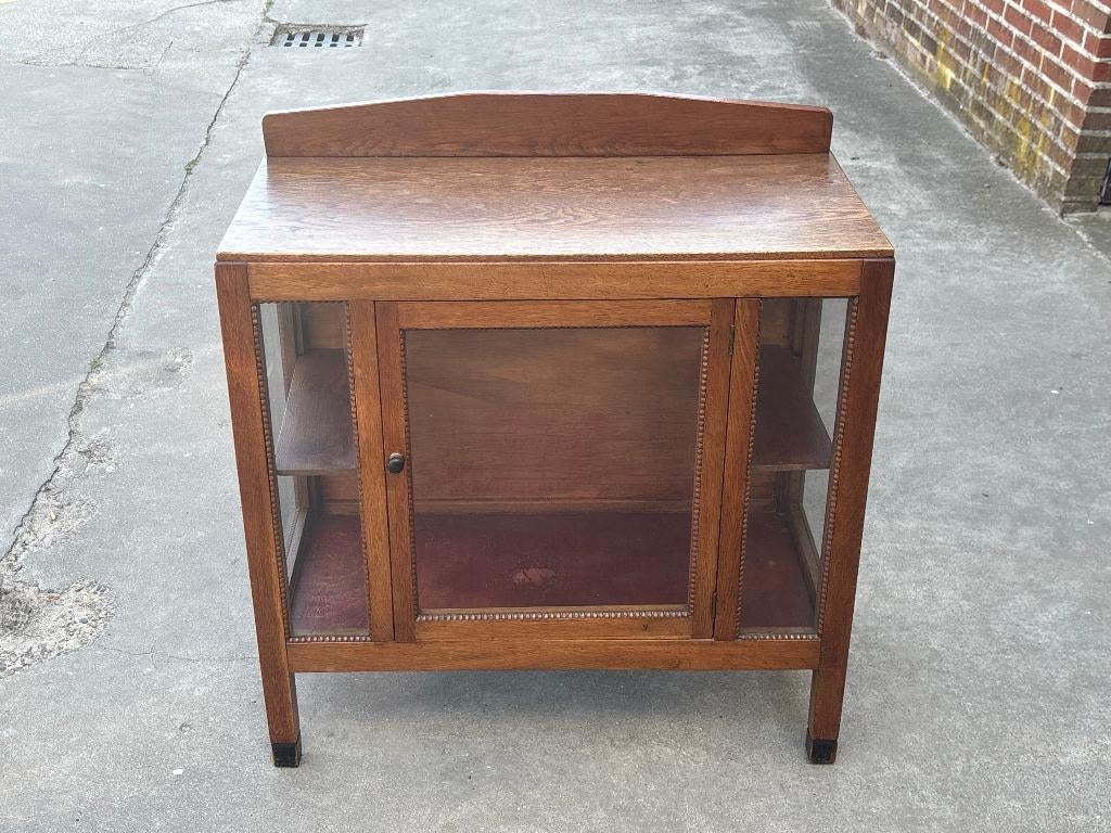 Art Deco theekastje kastje Amsterdamse school stijl jaren 30, Antiek en Kunst, Antiek | Meubels | Kasten, Ophalen